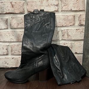 Black Frye Tall Boot